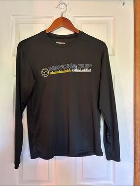 Mayor's Cup Long-Sleeve Performance Shirt - Black